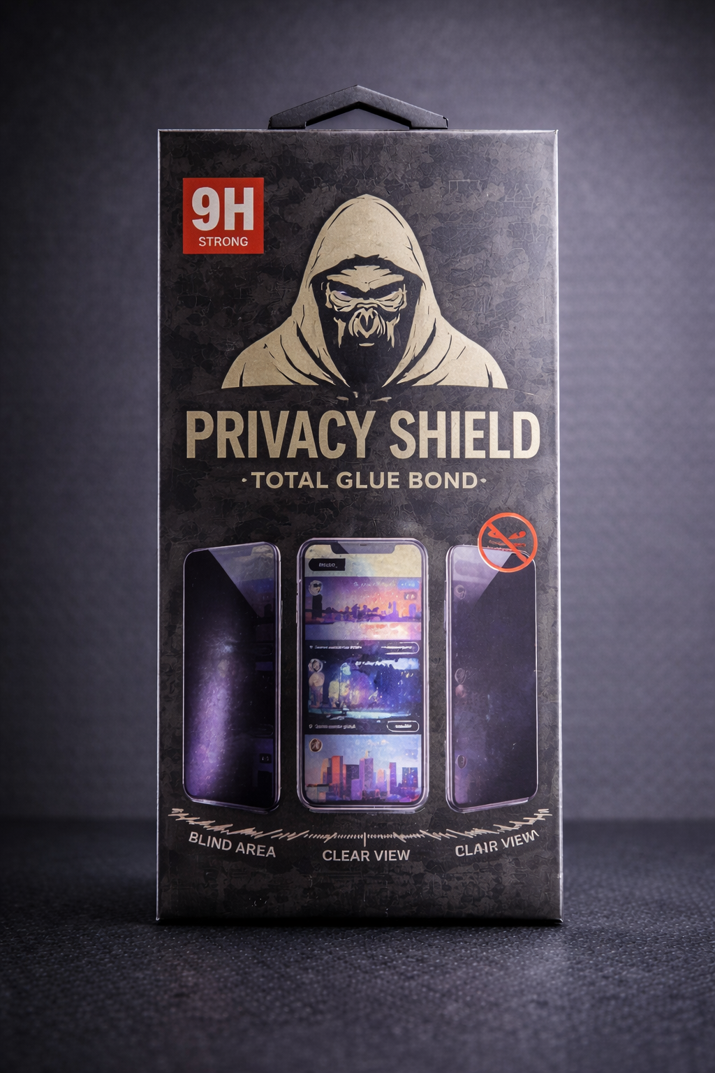 Protège-Écran de Confidentialité Anti-Espion pour Smartphone